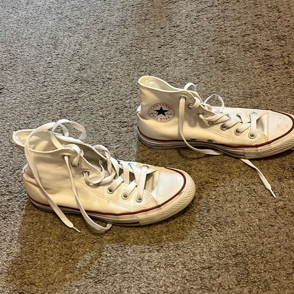 Converse; white